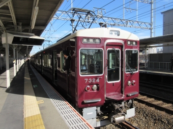 総持寺駅から富田駅:鉄道乗車記録の写真