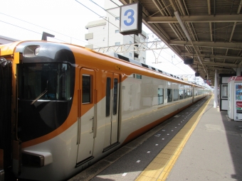 伊勢中川駅から白子駅の乗車記録(乗りつぶし)写真