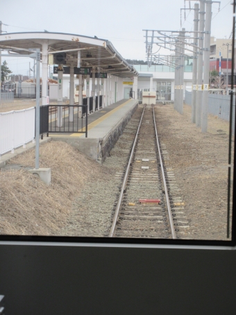 男鹿駅から追分駅の乗車記録(乗りつぶし)写真