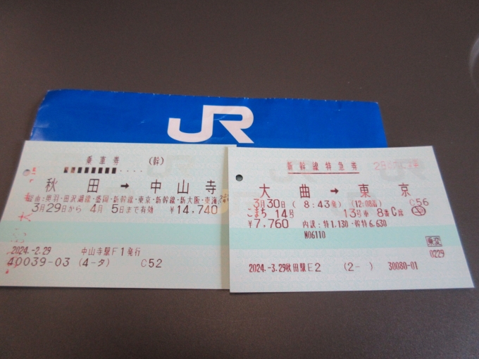 鉄道乗車記録の写真:きっぷ(8)     