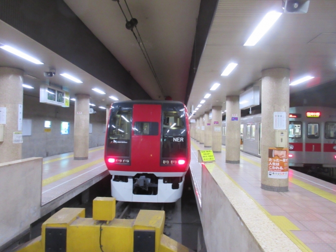 鉄道乗車記録の写真:乗車した列車(外観)(1)        「特急スノーモンキー号(元成田エクスプレス)です、初めて乗車します。」