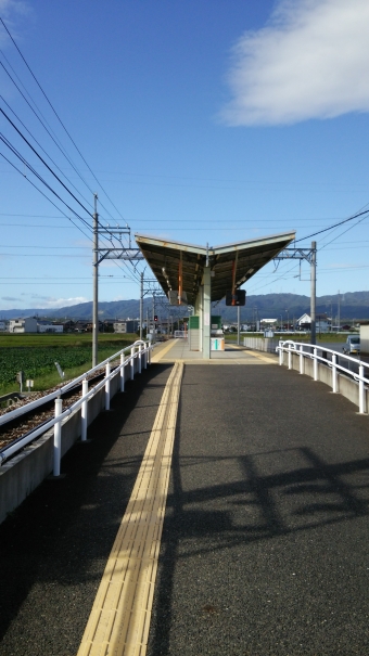 大泉駅から阿下喜駅の乗車記録(乗りつぶし)写真