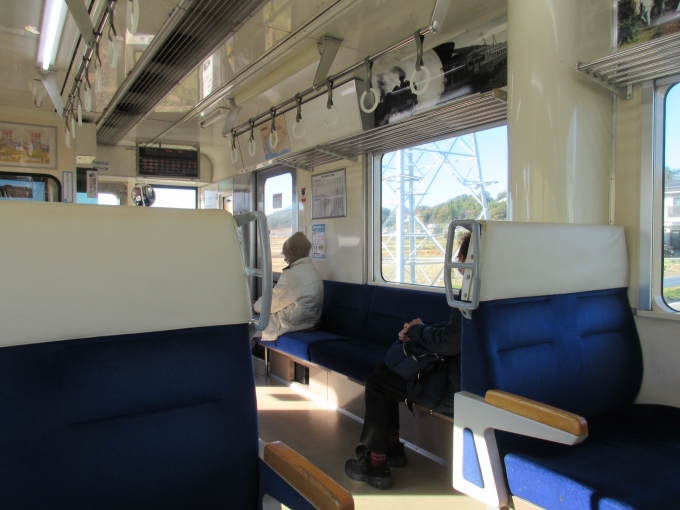 鉄道乗車記録の写真:車内設備、様子(2)        「天竜浜名湖鉄道の車内です。」
