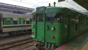 堅田駅から京都駅の乗車記録(乗りつぶし)写真