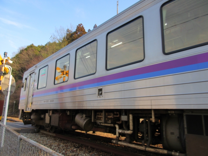 鉄道乗車記録の写真:列車・車両の様子(未乗車)(3)        「備後落合駅行きの列車です。」
