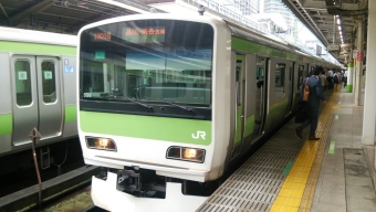 東京駅から品川駅:鉄道乗車記録の写真