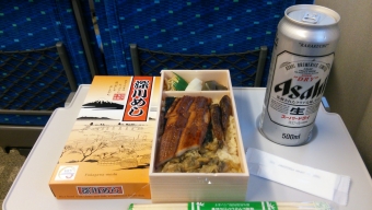 品川駅から新大阪駅:鉄道乗車記録の写真