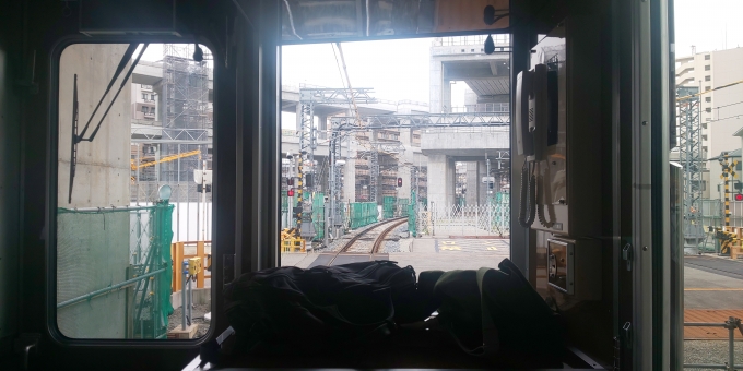 鉄道乗車記録の写真:車窓・風景(2)        「淡路要塞建設中」