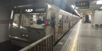 野江内代駅から東梅田駅の乗車記録(乗りつぶし)写真