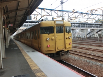 岩国駅から櫛ケ浜駅の乗車記録(乗りつぶし)写真