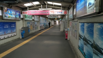 桑名駅から近鉄四日市駅の乗車記録(乗りつぶし)写真