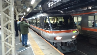 大垣駅から新大阪駅の乗車記録(乗りつぶし)写真
