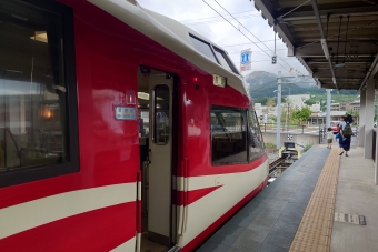 湯田中駅から小布施駅の乗車記録(乗りつぶし)写真