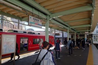 新鵜沼駅から名鉄岐阜駅の乗車記録(乗りつぶし)写真