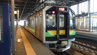 旭川駅から士別駅の乗車記録(乗りつぶし)写真