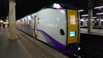 札幌駅から登別駅の乗車記録(乗りつぶし)写真