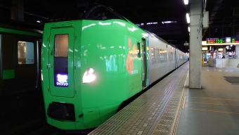 札幌駅から砂川駅の乗車記録(乗りつぶし)写真