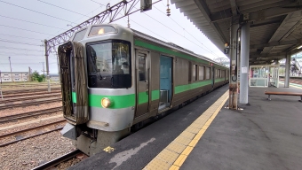 岩見沢駅から白石駅:鉄道乗車記録の写真