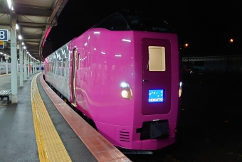 函館駅から新札幌駅の乗車記録(乗りつぶし)写真