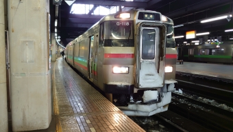 札幌駅から桑園駅:鉄道乗車記録の写真