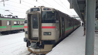 桑園駅から岩見沢駅の乗車記録(乗りつぶし)写真