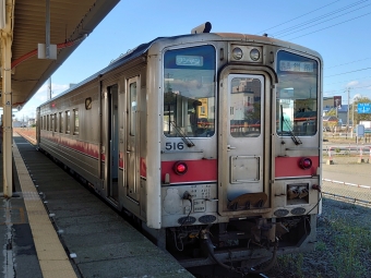 東根室駅から釧路駅の乗車記録(乗りつぶし)写真
