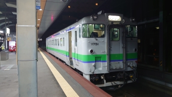 豊頃駅から帯広駅の乗車記録(乗りつぶし)写真