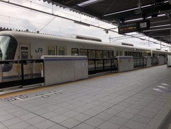 梅小路京都西駅から嵯峨嵐山駅の乗車記録(乗りつぶし)写真
