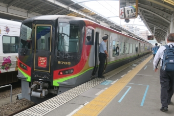 高松駅から多度津駅の乗車記録(乗りつぶし)写真