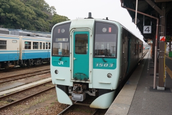 徳島駅から牟岐駅の乗車記録(乗りつぶし)写真