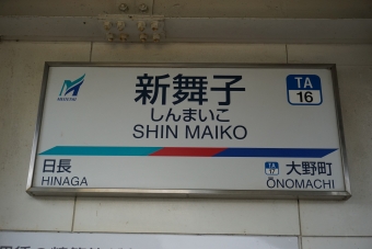 大野町駅から新舞子駅の乗車記録(乗りつぶし)写真
