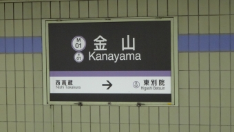 名古屋港駅から金山駅の乗車記録(乗りつぶし)写真