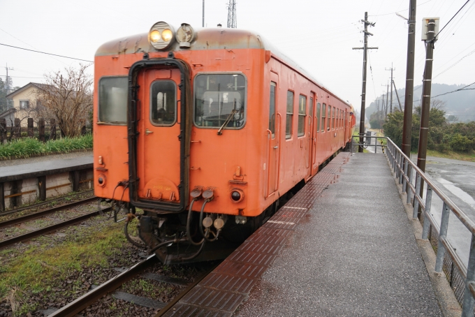 鉄道乗車記録の写真:乗車した列車(外観)(3)        「キハ52 急行」