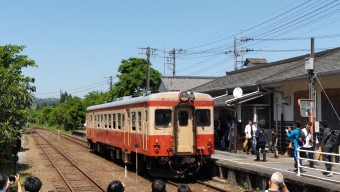 大原駅から大多喜駅の乗車記録(乗りつぶし)写真