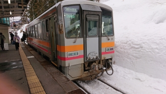 糸魚川駅から南小谷駅:鉄道乗車記録の写真