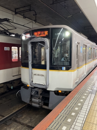大阪難波駅から今津駅の乗車記録(乗りつぶし)写真