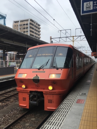 佐賀駅から早岐駅の乗車記録(乗りつぶし)写真