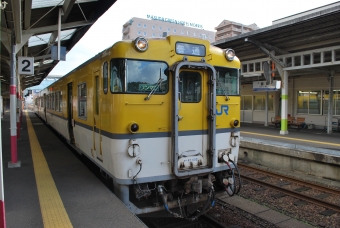 益田駅から津和野駅の乗車記録(乗りつぶし)写真