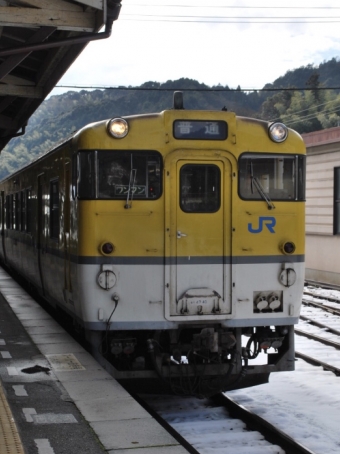 津和野駅から益田駅:鉄道乗車記録の写真