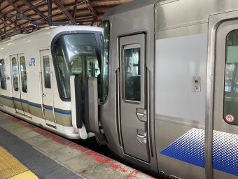 二条駅から円町駅の乗車記録(乗りつぶし)写真