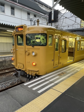 福山駅から播州赤穂駅の乗車記録(乗りつぶし)写真