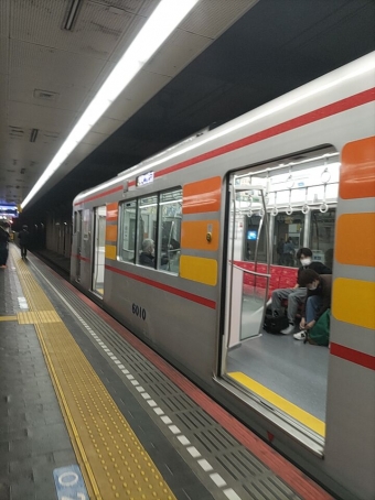 大開駅から高速神戸駅の乗車記録(乗りつぶし)写真