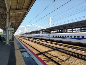 姫路駅から博多駅の乗車記録(乗りつぶし)写真
