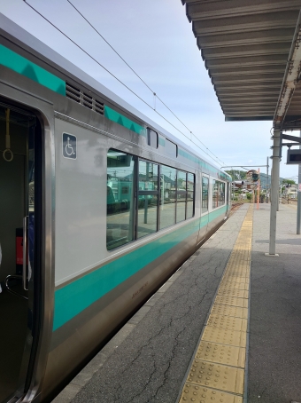 西脇市駅から谷川駅の乗車記録(乗りつぶし)写真