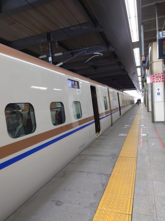金沢駅から長野駅の乗車記録(乗りつぶし)写真