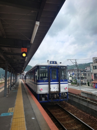 佐用駅から上郡駅の乗車記録(乗りつぶし)写真