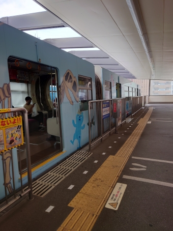 小倉駅から旦過駅の乗車記録(乗りつぶし)写真