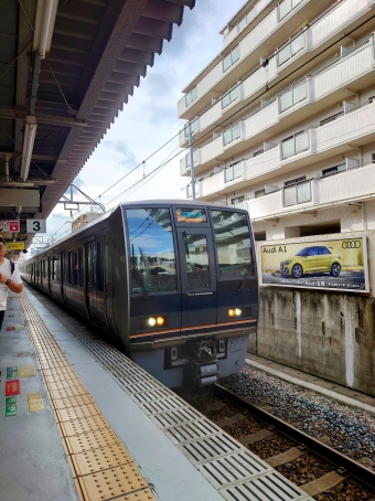 宝塚駅から尼崎駅の乗車記録(乗りつぶし)写真