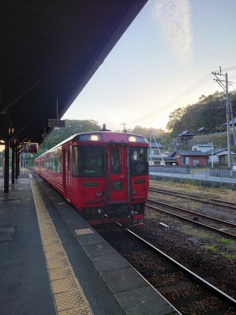 豊後竹田駅から大分駅の乗車記録(乗りつぶし)写真