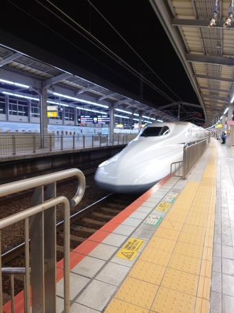 小倉駅から姫路駅の乗車記録(乗りつぶし)写真